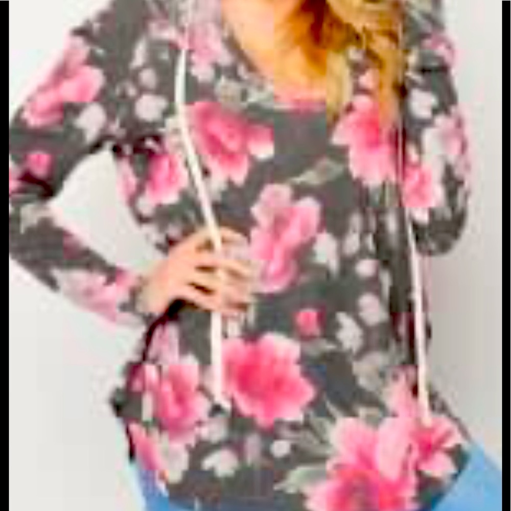 Floral Hoodie